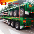 3axles 40ft Semi Truck Flatbed Trailer for Sale